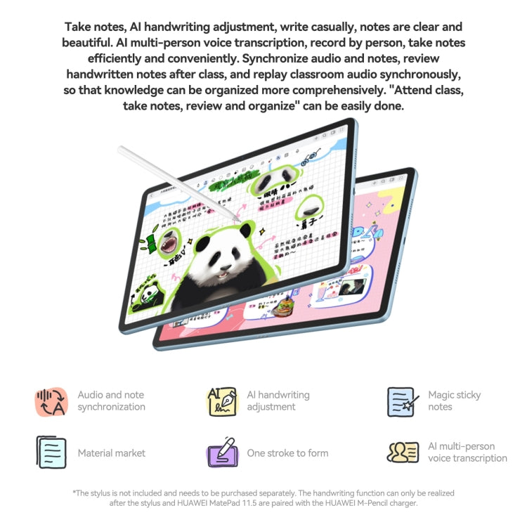 HUAWEI MatePad 11.5 2024, WiFi Soft Light Screen 8GB+128GB 120Hz HarmonyOS 4.2 Histen 9.0 Hisilicon Kirin 8000 (Grey) - free shipping - PMc TechLife - Order now!