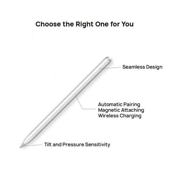 Original Huawei M-Pencil 160mm Stylus Pen for Huawei MatePad Pro (Silver) - free shipping - PMC TechLife - Order now!