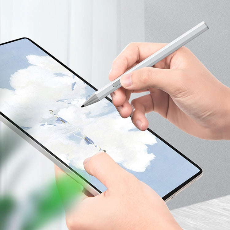 WR18 4096 Micro USB Pressure-Sensitive Stylus Pen(Silver) - Stylus Pen by PMC TechLife | Online Shopping South Africa | PMC TechLife | Buy Now Pay Later Mobicred