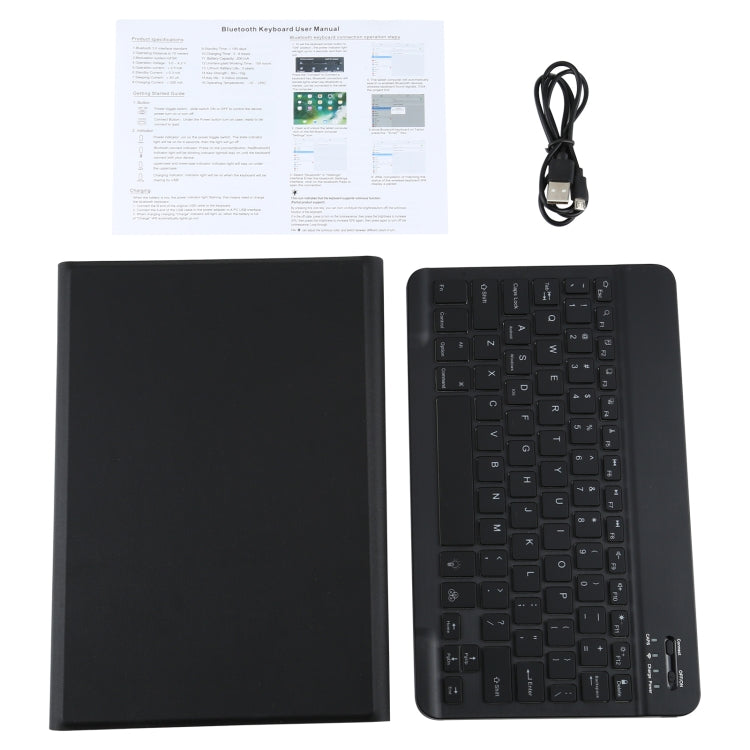 A500S Detachable Bluetooth Backlight Keyboard Ultrathin Horizontal Flip Leather Tablet Case with Holder for Samsung Galaxy Tab A7 10.4 (2020) T500 / T505(Black) - Samsung Keyboard by PMC TechLife | Online Shopping South Africa | PMC TechLife