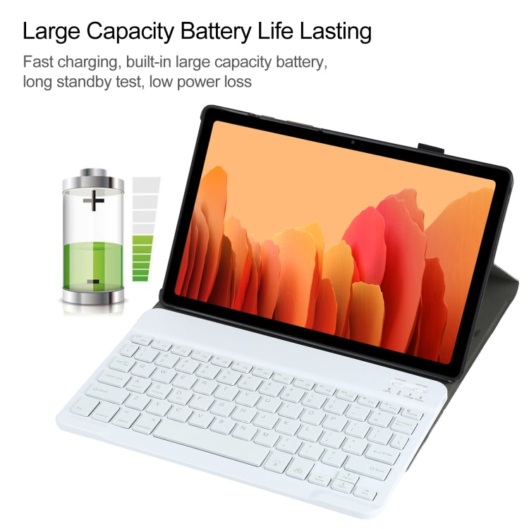 A500S Detachable Bluetooth Backlight Keyboard Ultrathin Horizontal Flip Leather Tablet Case with Holder for Samsung Galaxy Tab A7 10.4 (2020) T500 / T505(Rose Gold) - Samsung Keyboard by PMC TechLife | Online Shopping South Africa | PMC TechLife