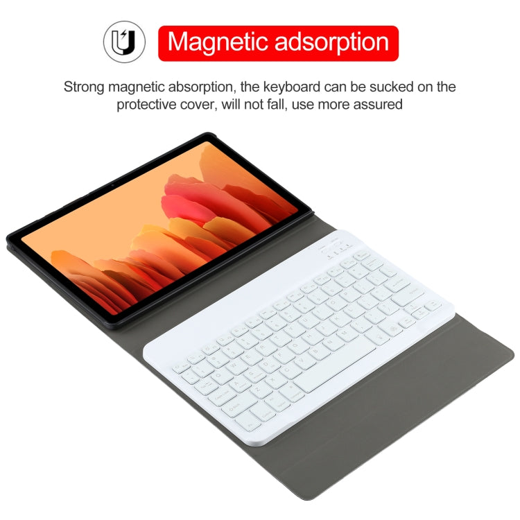 A500S Detachable Bluetooth Backlight Keyboard Ultrathin Horizontal Flip Leather Tablet Case with Holder for Samsung Galaxy Tab A7 10.4 (2020) T500 / T505(Rose Gold) - Samsung Keyboard by PMC TechLife | Online Shopping South Africa | PMC TechLife