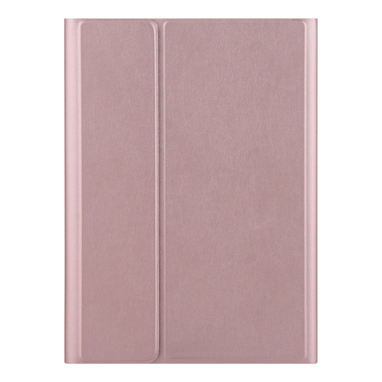 DY-P10-C 2 in 1 Removable Bluetooth Keyboard + Protective Leather Tablet Case with Touchpad & Holder for Lenovo Tab P10 10.1 inch(Rose Gold) - Lenovo Keyboard by PMC TechLife | Online Shopping South Africa | PMC TechLife