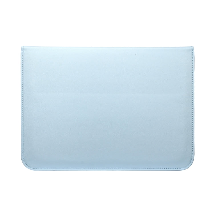 Universal Envelope Style PU Leather Case with Holder for Ultrathin Notebook Tablet PC 13.3 inch, Size: 35x25x1.5cm(Blue) - 13 inch by PMC TechLife | Online Shopping South Africa | PMC TechLife | Buy Now Pay Later Mobicred