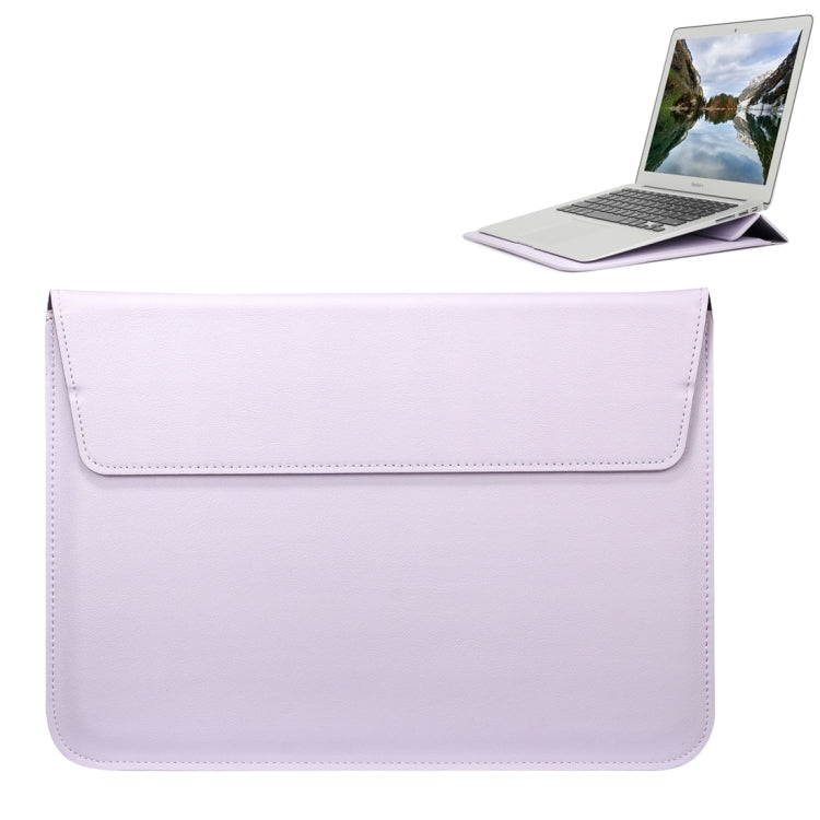 Universal Envelope Style PU Leather Case with Holder for Ultrathin Notebook Tablet PC 11.6 inch, Size: 32.5x21.5x1cm(Purple) - 10 - 11 inch by PMC TechLife | Online Shopping South Africa | PMC TechLife | Buy Now Pay Later Mobicred