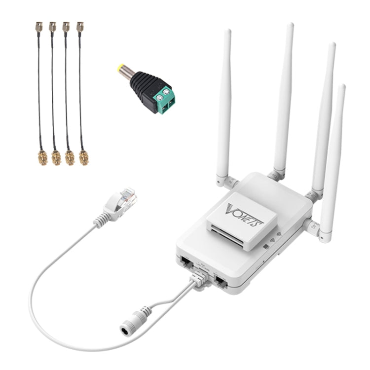 VONETS VAR600-H 600Mbps Wireless Bridge WiFi Repeater, With 4 Antennas + DC Adapter Set - free shipping - PMC Jewellery - Order now!