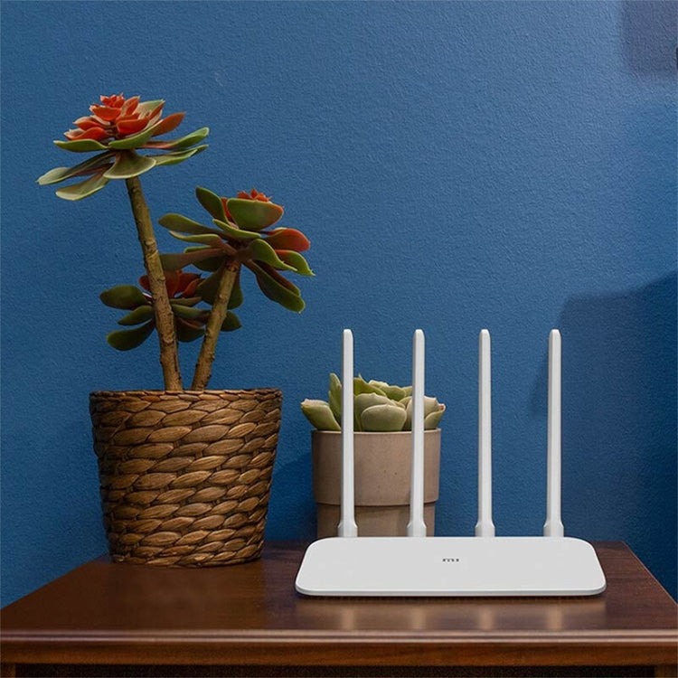 Original Xiaomi WiFi Router 4A Smart APP Control AC1200 1167Mbps 128MB 2.4GHz & 5GHz Dual-core CPU Gigabit Ethernet Port Wireless Router Repeater with 4 Antennas, Support Web & Android & iOS, US Plug(White) - free shipping - PMC Jewellery - Order now!