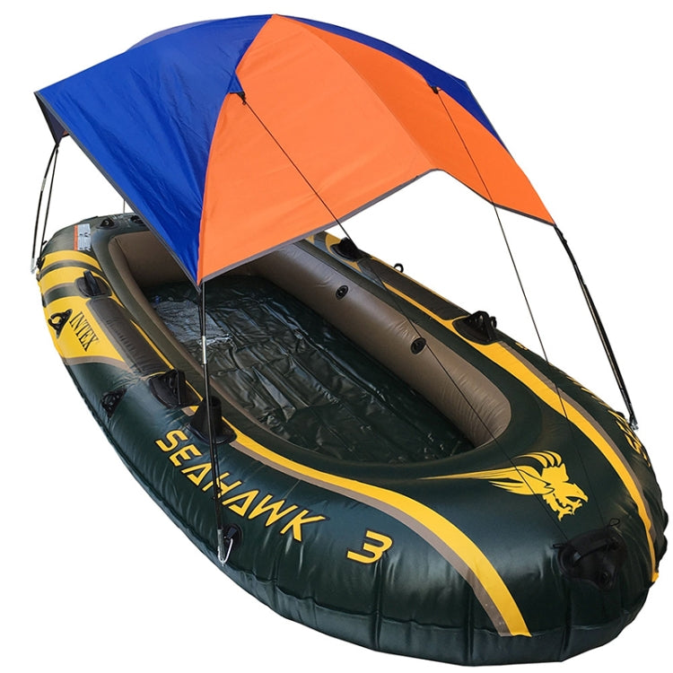 68349 Folding Awning Canoe Rubber Inflatable Boat Parasol Tent for 3 Person,Boat is not Included - Marine Accessories & Parts by PMC TechLife | Online Shopping South Africa | PMC TechLife | Buy Now Pay Later Mobicred