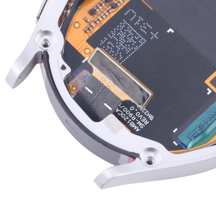 Original LCD Screen Digitizer Full Assembly with Frame for Samsung Galaxy Watch5 40mm SM-R900/R905 (Silver) - free shipping - PMc TechLife - Order now!