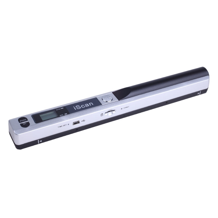 iScan01 Mobile Document Handheld Scanner with LED Display, A4 Contact Image Sensor(Silver) - Portable Scanner by PMC TechLife | Online Shopping South Africa | PMC TechLife | Buy Now Pay Later Mobicred