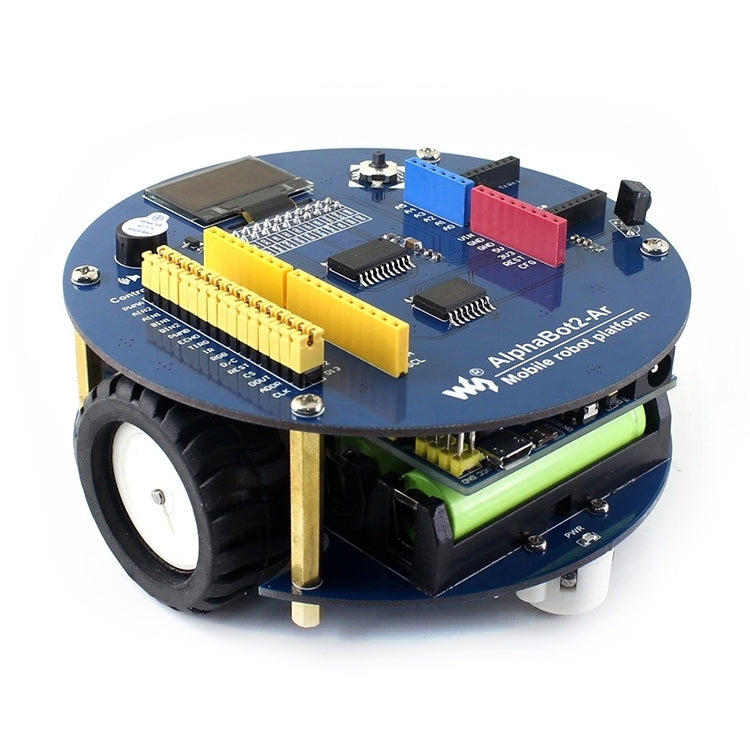 Waveshare AlphaBot2 Robot Building Kit for Arduino (no Arduino Controller) - Robotics Accessories by PMC TechLife | Online Shopping South Africa | PMC TechLife | Buy Now Pay Later Mobicred
