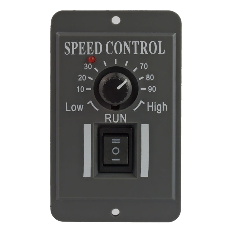 LDTR-WG0265 DC 6A Motor Speed Governor Slow Down Motor Controller Positive And Negative Rotating Control Switch 12V/24V/36V/48V (Black) - Other Accessories by PMC TechLife | Online Shopping South Africa | PMC TechLife