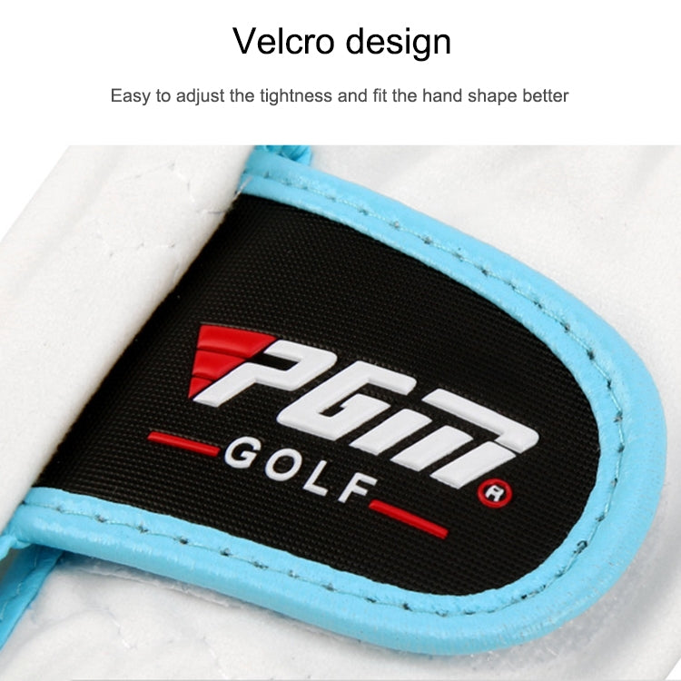 PGM One Pair Golf Microfiber Cloth Soft Comfortable Gloves for Children - Safety Gloves by PGM | Online Shopping South Africa | PMC TechLife | Buy Now Pay Later Mobicred