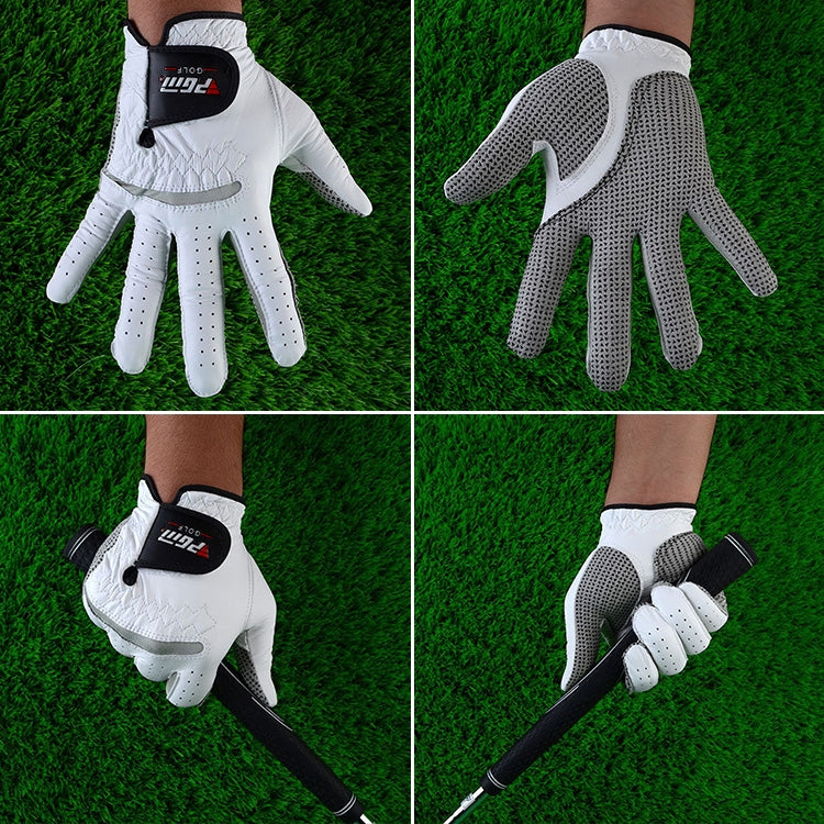 PGM Golf Sheepskin Anti-Slip Single Gloves for Men(Size: 26-Right Hand) - Safety Gloves by PGM | Online Shopping South Africa | PMC TechLife | Buy Now Pay Later Mobicred