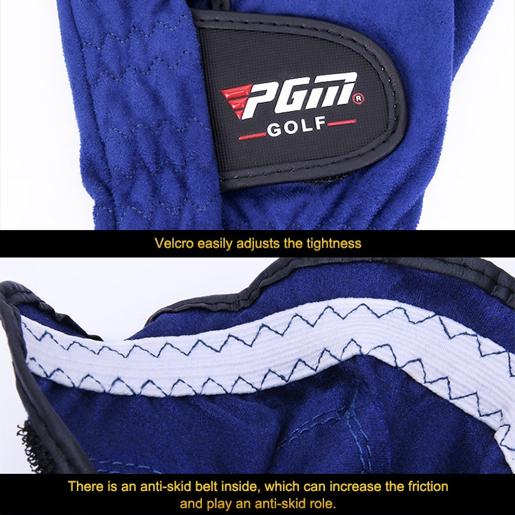 PGM Golf Microfiber Cloth Breathable Single Gloves for Men(Size: 22-Right Hand) - Safety Gloves by PGM | Online Shopping South Africa | PMC TechLife | Buy Now Pay Later Mobicred