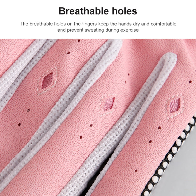 PGM One Pair Golf Non-Slip PU Leather Gloves for Women (Color:Pink Size:21) - free shipping - PMC TechLife - Order now!