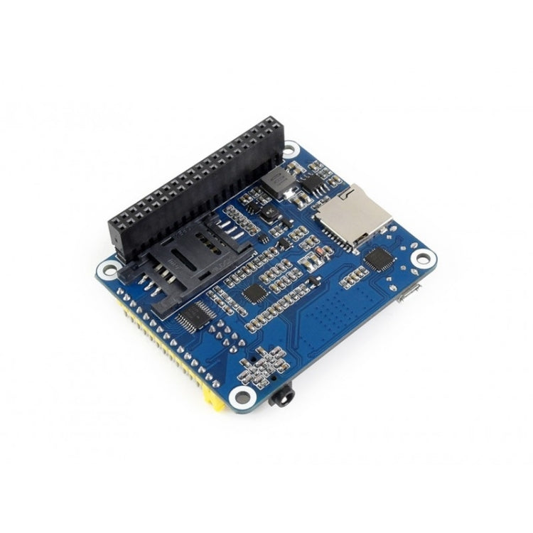 Waveshare 4G / 3G / 2G / GSM / GPRS / GNSS HAT for Raspberry Pi, LTE CAT4, for China - free shipping - PMC TechLife - Order now!