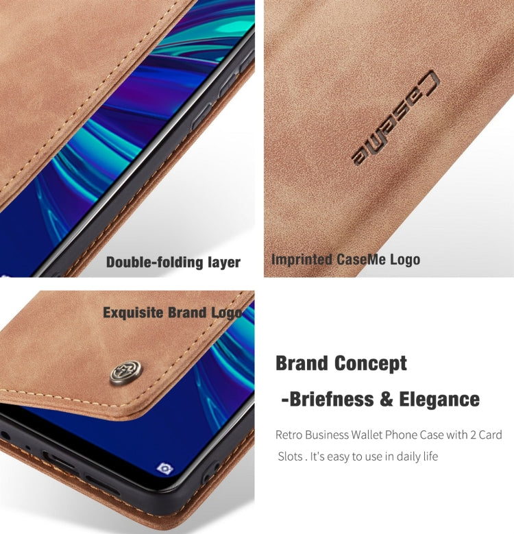 CaseMe Multifunctional Retro Frosted Horizontal Flip Leather Case for Huawei P Smart 2019 /  Honor 10 Lite, with Card Slots & Holder & Wallet - Honor Cases by CaseMe | Online Shopping South Africa | PMC Jewellery | Buy Now Pay Later Mobicred