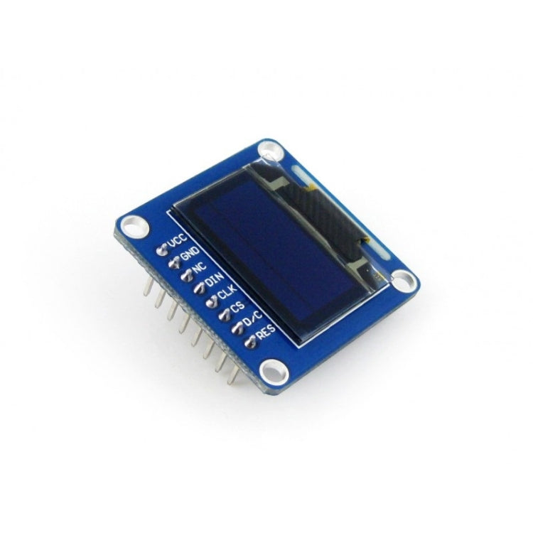 Waveshare 0.96 inch 128*64 OLED (B), SPI/I2C Interfaces, Straight Vertical Pinheader - Modules Expansions Accessories by Waveshare | Online Shopping South Africa | PMC TechLife | Buy Now Pay Later Mobicred