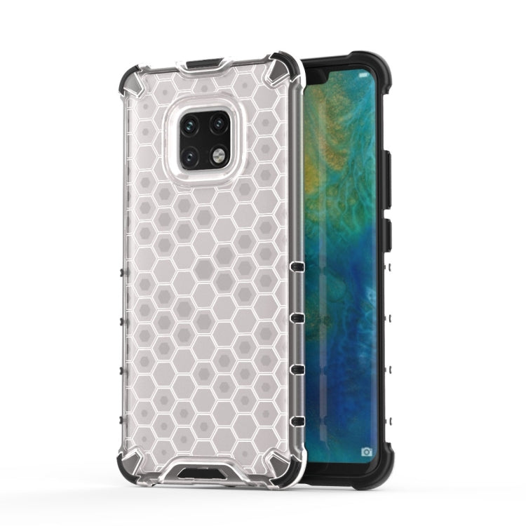 Shockproof Honeycomb PC + TPU Case for Huawei Mate 20 Pro (Transparent) - Huawei Cases by PMC TechLife | Online Shopping South Africa | PMC TechLife