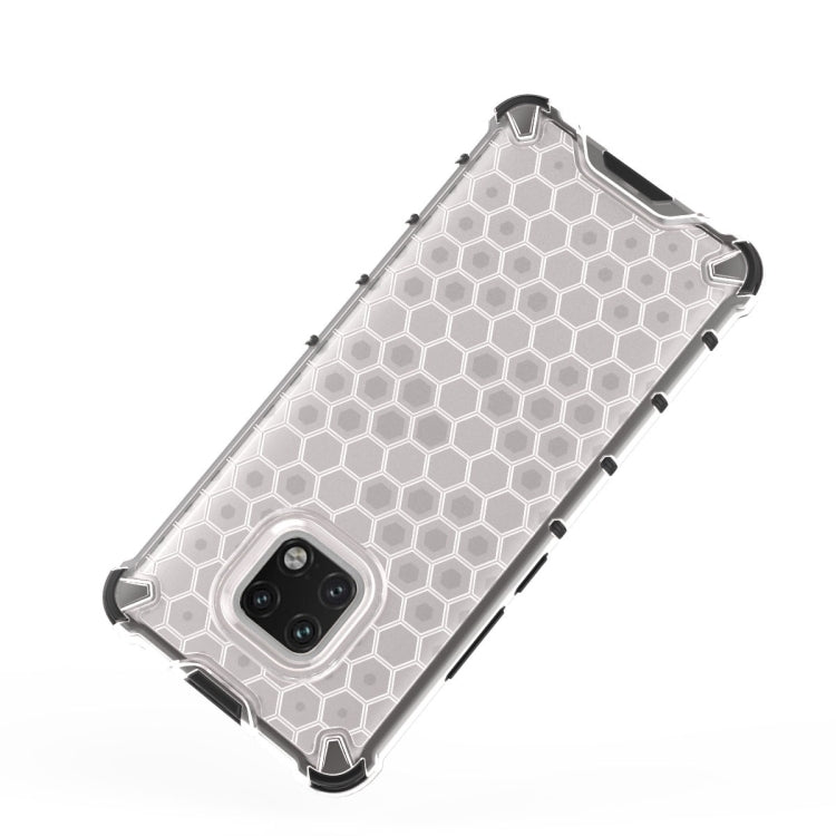 Shockproof Honeycomb PC + TPU Case for Huawei Mate 20 Pro (Transparent) - Huawei Cases by PMC TechLife | Online Shopping South Africa | PMC TechLife