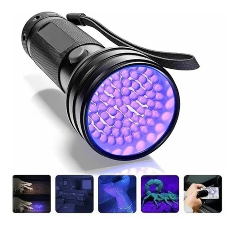 51 LEDs 395nm UV LED Flashlight, Support Detect Pet Urine - LED Flashlight by YWX LIGHT | Online Shopping South Africa | PMC TechLife | Buy Now Pay Later Mobicred