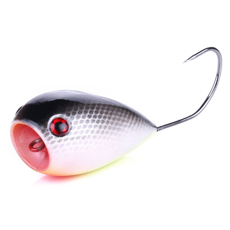 HENGJIA PO036 8cm/13g Big Mouth Single Hook Hitting Water Wave Hard Bait Lure Outdoor Fishing Gear Lure Fishing Bait Fishing Tackle (PO036-3) - free shipping - PMC TechLife - Order now!