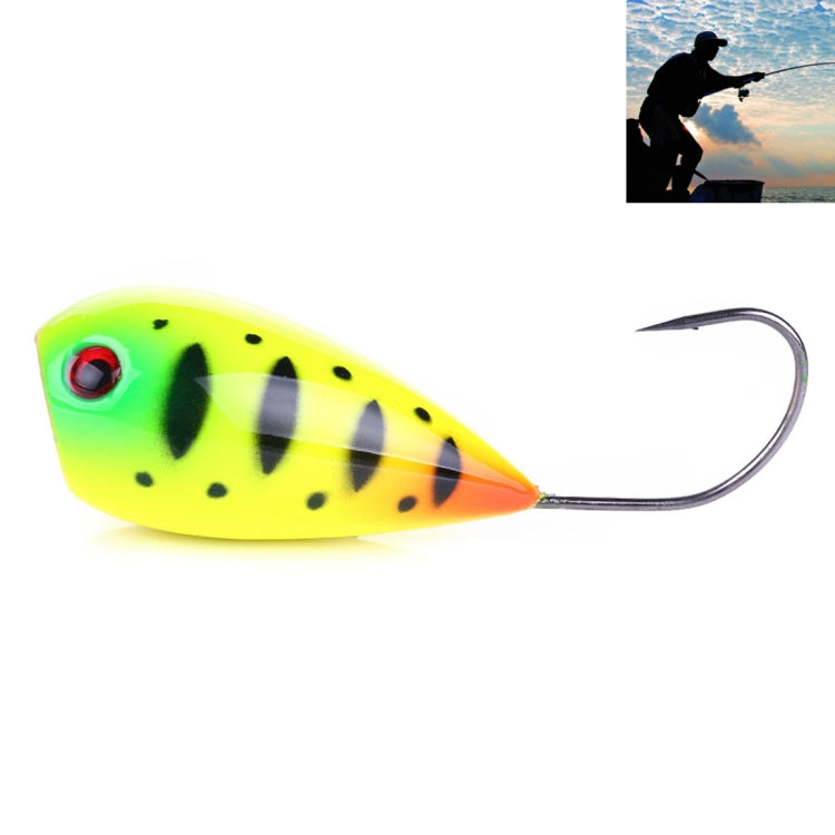 HENGJIA PO036 8cm/13g Big Mouth Single Hook Hitting Water Wave Hard Bait Lure Outdoor Fishing Gear Lure Fishing Bait Fishing Tackle (PO036-7) - Fishing Lures by HENGJIA | Online Shopping South Africa | PMC TechLife | Buy Now Pay Later Mobicred