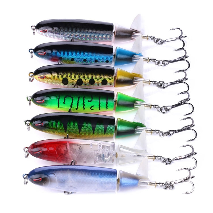 HENGJIA PE018 10cm/13g Propeller Tractor Shaped Hard Baits Fishing Lures Tackle Baits Fit Saltwater and Freshwater (1#) - Fishing Lures by HENGJIA | Online Shopping South Africa | PMC TechLife | Buy Now Pay Later Mobicred