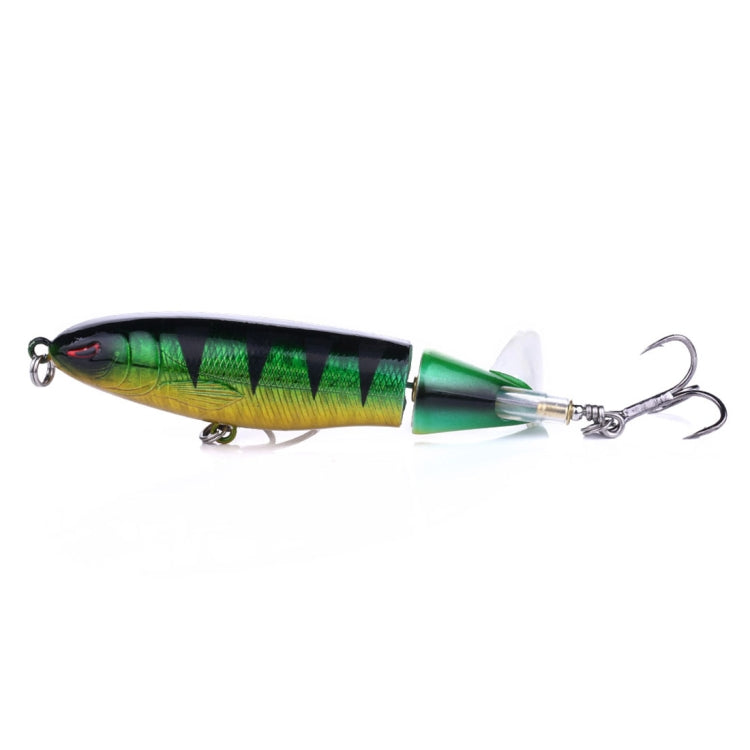 HENGJIA PE018 10cm/13g Propeller Tractor Shaped Hard Baits Fishing Lures Tackle Baits Fit Saltwater and Freshwater (5#) - Fishing Lures by HENGJIA | Online Shopping South Africa | PMC TechLife