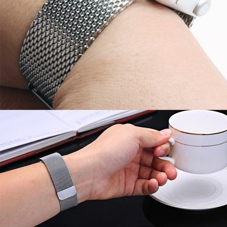 18mm Magnetic Milanese Loop Stainless Steel Magnet Closure Lock Bracelet Strap Band for Huawei Watch Band 5 - Watch Bands by PMC TechLife | Online Shopping South Africa | PMC TechLife | Buy Now Pay Later Mobicred