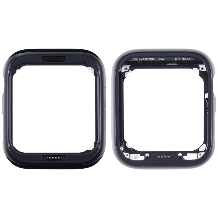 For Apple Watch Series SE 2022 44mm Aluminum Alloy Middle Frame Bezel Plate(Black) - LCD Related Parts by PMC TechLife | Online Shopping South Africa | PMC TechLife