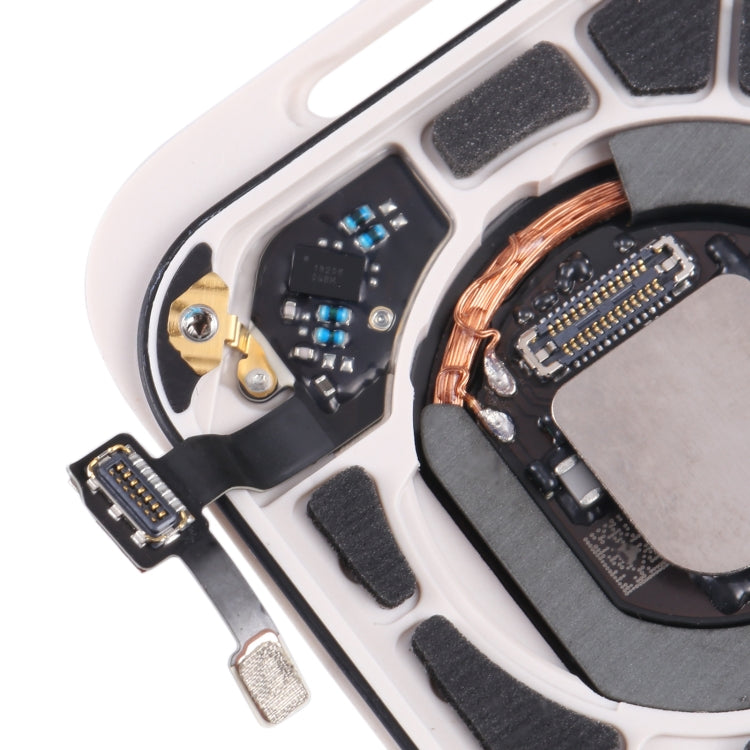 Glass Back Cover With Wireless Charging Coil For Apple Watch Series SE 2022 40mm GPS Edition(Starlight Color) - Back Cover by PMC TechLife | Online Shopping South Africa | PMC TechLife | Buy Now Pay Later Mobicred