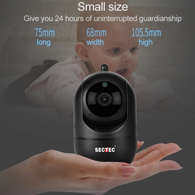 SECTEC IL-HIP291G-2M-AI Black Camera Indoor Home Wireless Wifi Intelligent Automatic Tracking HD Network Surveillance Camera - free shipping - PMC TechLife - Order now!