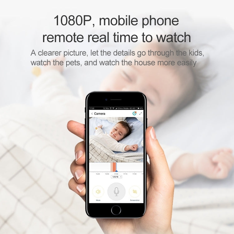 SECTEC IL-HIP291G-2M-AI Black Camera Indoor Home Wireless Wifi Intelligent Automatic Tracking HD Network Surveillance Camera - free shipping - PMC TechLife - Order now!