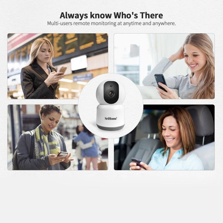 SirHome SH038 4.0 Million Pixels QHD 2.4G/5G WiFi IP Camera, Support Night Color & Motion Detection & Two Way Talk & Human Detection & TF Card, AU Plug - free shipping - PMC TechLife - Order now!