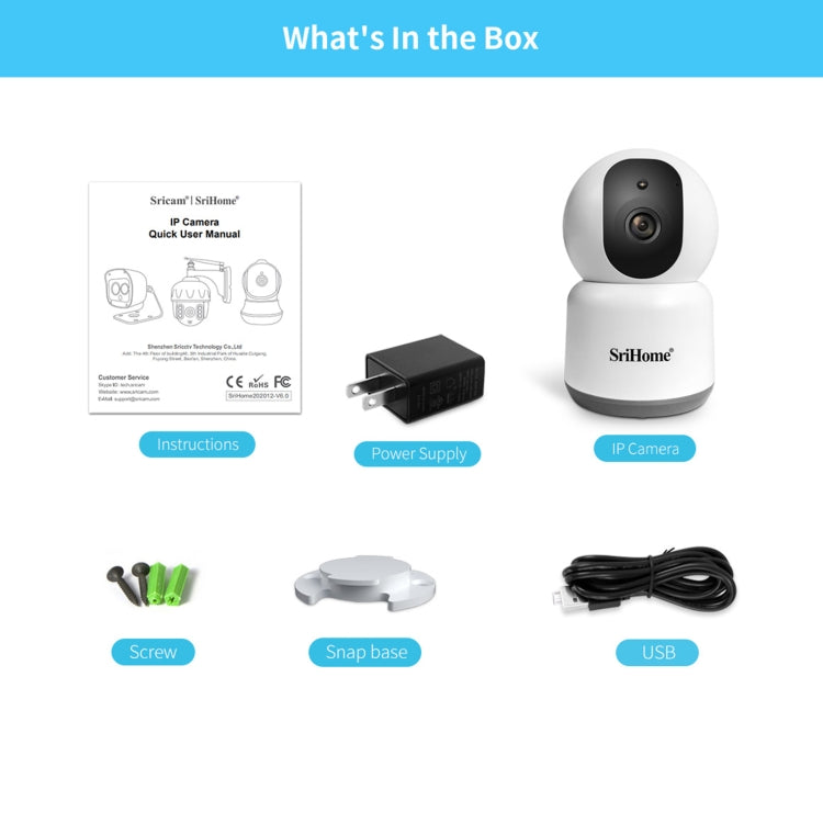 SirHome SH038 4.0 Million Pixels QHD 2.4G/5G WiFi IP Camera, Support Night Color & Motion Detection & Two Way Talk & Human Detection & TF Card, AU Plug - free shipping - PMC TechLife - Order now!