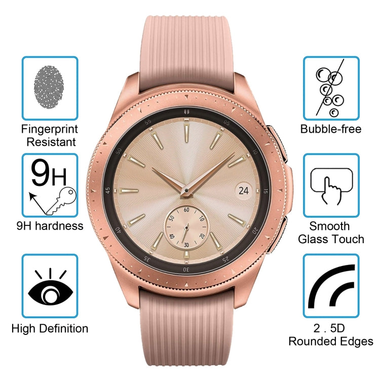 ENKAY Hat-Prince 0.2mm 9H 2.15D Curved Edge Tempered Glass Film for Galaxy Watch 42mm - free shipping - PMC TechLife - Order now!
