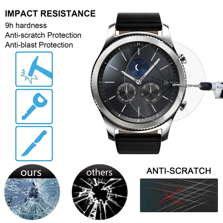 ENKAY Hat-Prince for Samsung Gear S3 Smart Watch 0.2mm 9H Surface Hardness 2.15D Explosion-proof Tempered Glass Screen Film - Screen Protector by ENKAY | Online Shopping South Africa | PMC TechLife | Buy Now Pay Later Mobicred