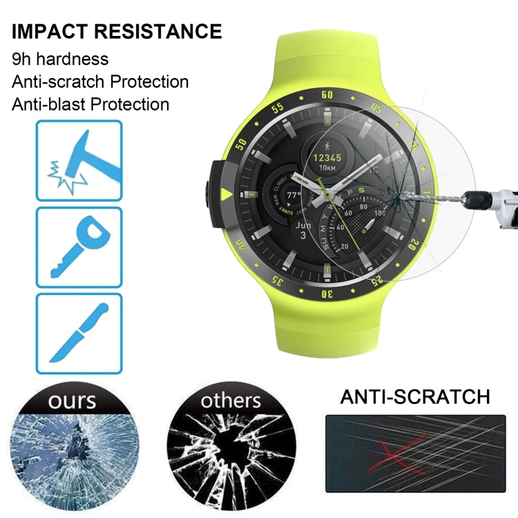 ENKAY Hat-Prince 0.2mm 9H 2.15D Curved Edge Tempered Glass Film for TicWatch S - free shipping - PMC TechLife - Order now!