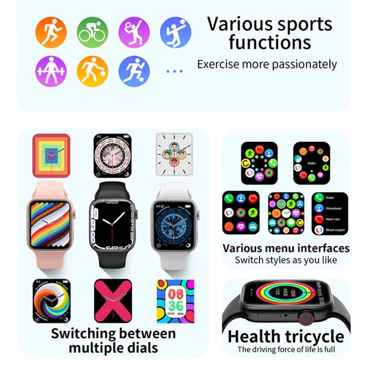 T900 PRO MAX L BIG 1.92 inch Large Screen Waterproof Smart Watch, Support Heart Rate / Blood Pressure / Oxygen / Multiple Sports Modes (Black) - Smart Watches by PMC TechLife | Online Shopping South Africa | PMC TechLife | Buy Now Pay Later Mobicred