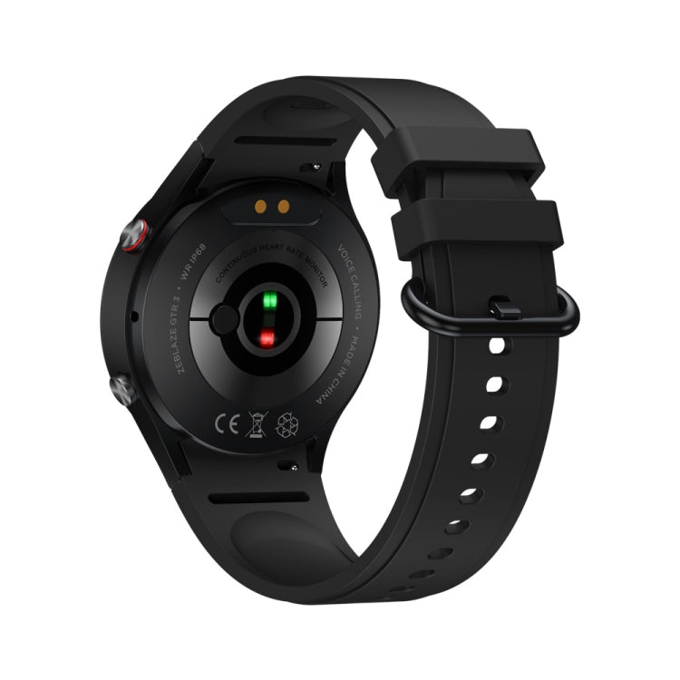 Zeblaze GTR 3 1.32 inch Smart Watch, Support Voice Calling / Heart Rate / Blood Oxygen / On-Wrist Skin Temperature / Sport Modes (Black) - free shipping - PMC TechLife - Order now!