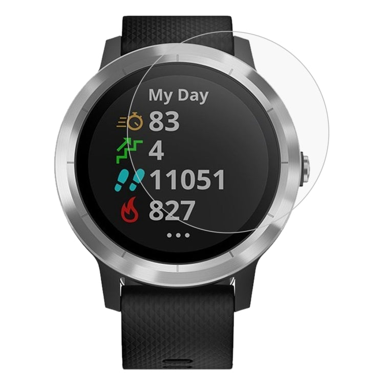 ENKAY Hat-Prince 0.2mm 9H 2.15D Curved Edge Tempered Glass Film for Garmin Vivoactive 3 trainer - free shipping - PMC TechLife - Order now!