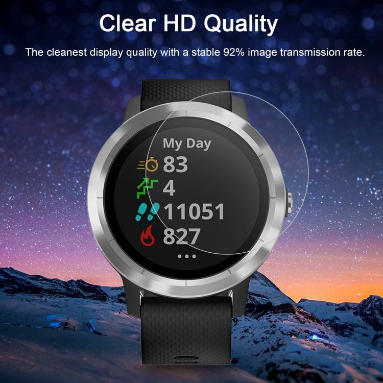 ENKAY Hat-Prince 0.2mm 9H 2.15D Curved Edge Tempered Glass Film for Garmin Vivoactive 3 trainer - free shipping - PMC TechLife - Order now!