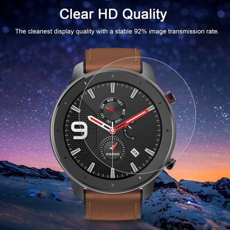 For Amazfit GTR 47mm 0.26mm 2.5D 9H Tempered Glass Film Screen Protector - free shipping - PMC TechLife - Order now!