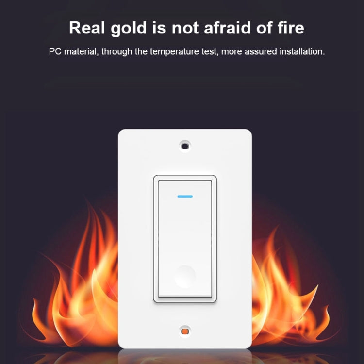 120 Type WiFi Smart Wall Touch Switch, US Plug(White) - Smart Switch by PMC TechLife | Online Shopping South Africa | PMC TechLife