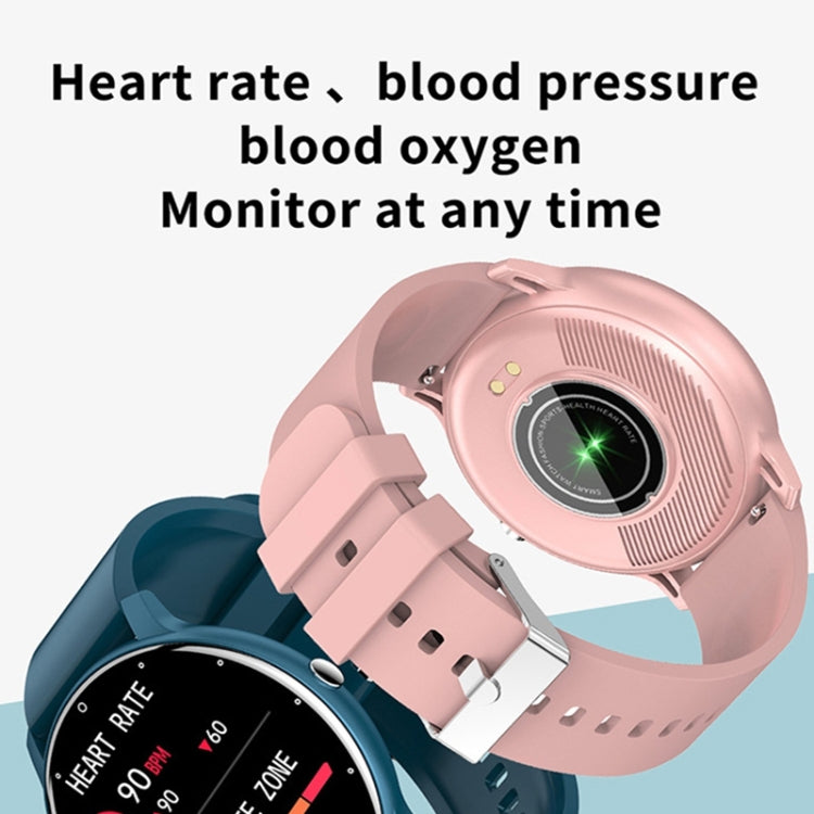 ZL02D 1.28 inch IP67 Waterproof Steel Band Smart Watch Support Heart Rate Monitoring (Black) -  by PMC TechLife | Online Shopping South Africa | PMC TechLife