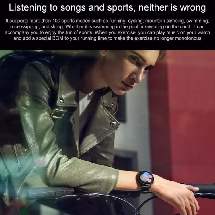 HUAWEI WATCH GT 3 Smart Watch 46mm Rubber Wristband, 1.43 inch AMOLED Screen, Support Heart Rate Monitoring / GPS / 14-days Battery Life / NFC(Black) - free shipping - PMC TechLife - Order now!