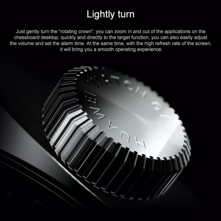 HUAWEI WATCH GT 3 Smart Watch 46mm Rubber Wristband, 1.43 inch AMOLED Screen, Support Heart Rate Monitoring / GPS / 14-days Battery Life / NFC(Black) - free shipping - PMC TechLife - Order now!