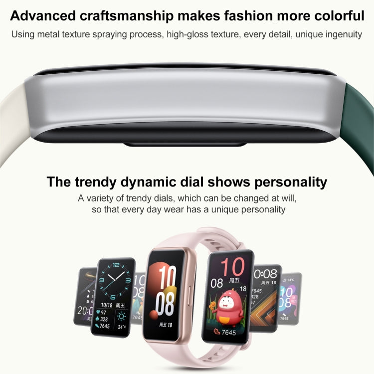 Honor Band 7, 1.47 inch AMOLED Screen, Support Heart Rate / Blood Oxygen / Sleep Monitoring(Cyan) - free shipping - PMC TechLife - Order now!